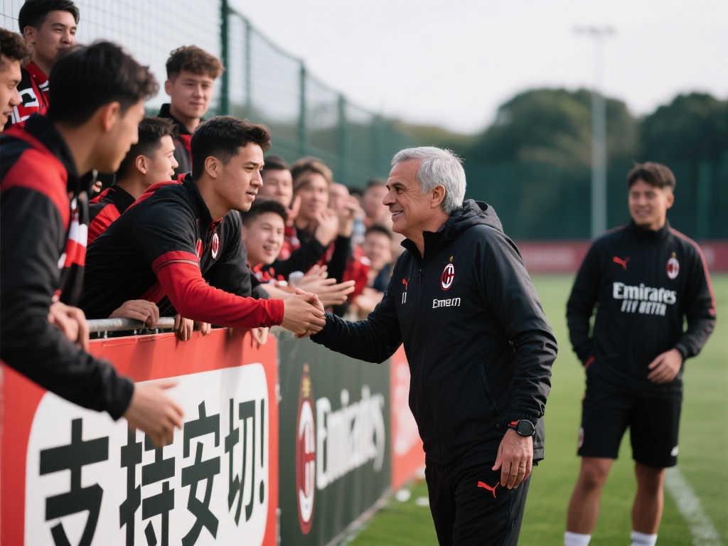 致敬传奇!球迷在巴尔德贝巴斯外悬挂横幅力挺安切洛蒂 致敬传奇!球迷在巴尔德贝巴斯外悬挂横幅力挺安切洛蒂